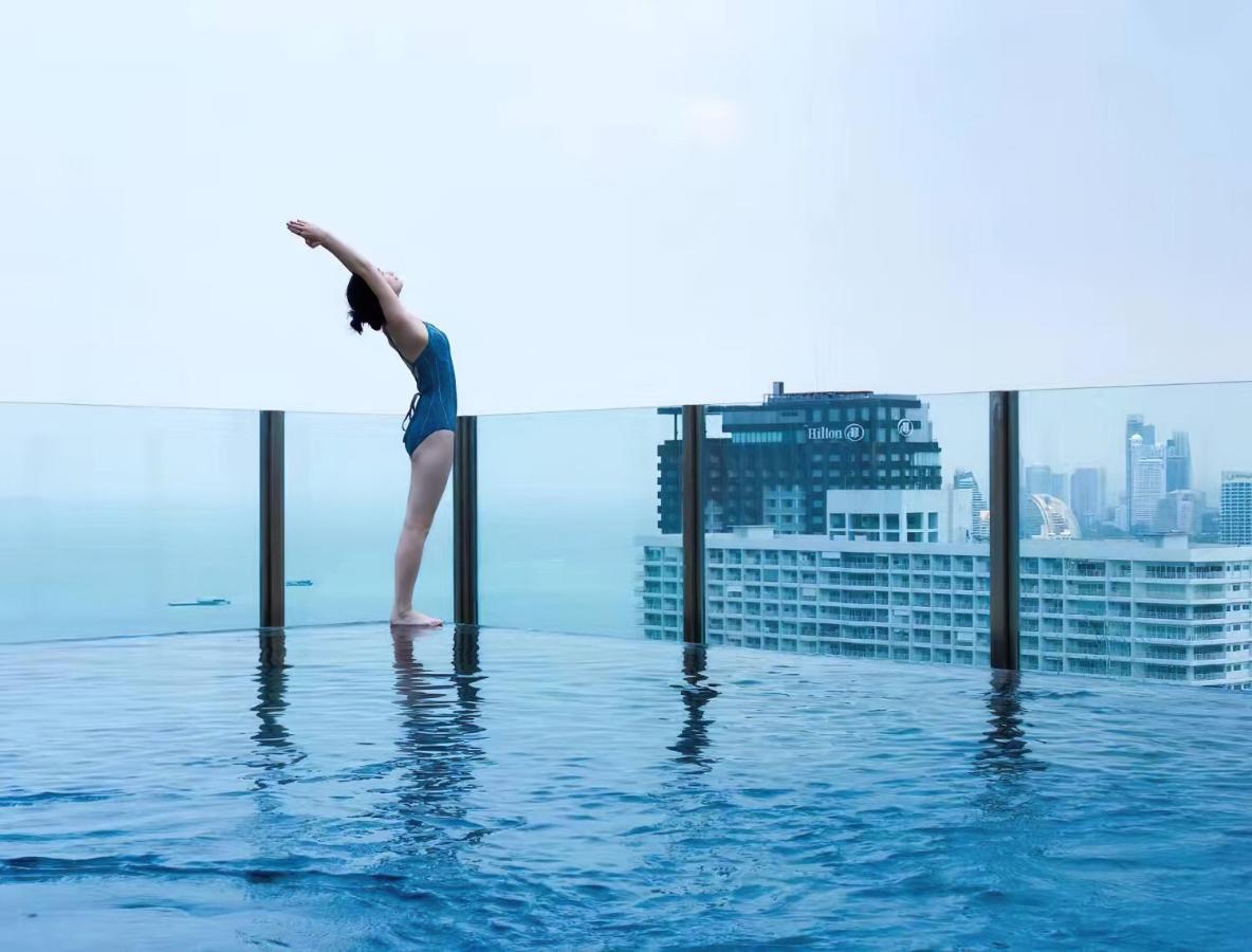 شقة Great Location With Infinity Pool -Central باتايا المظهر الخارجي الصورة
