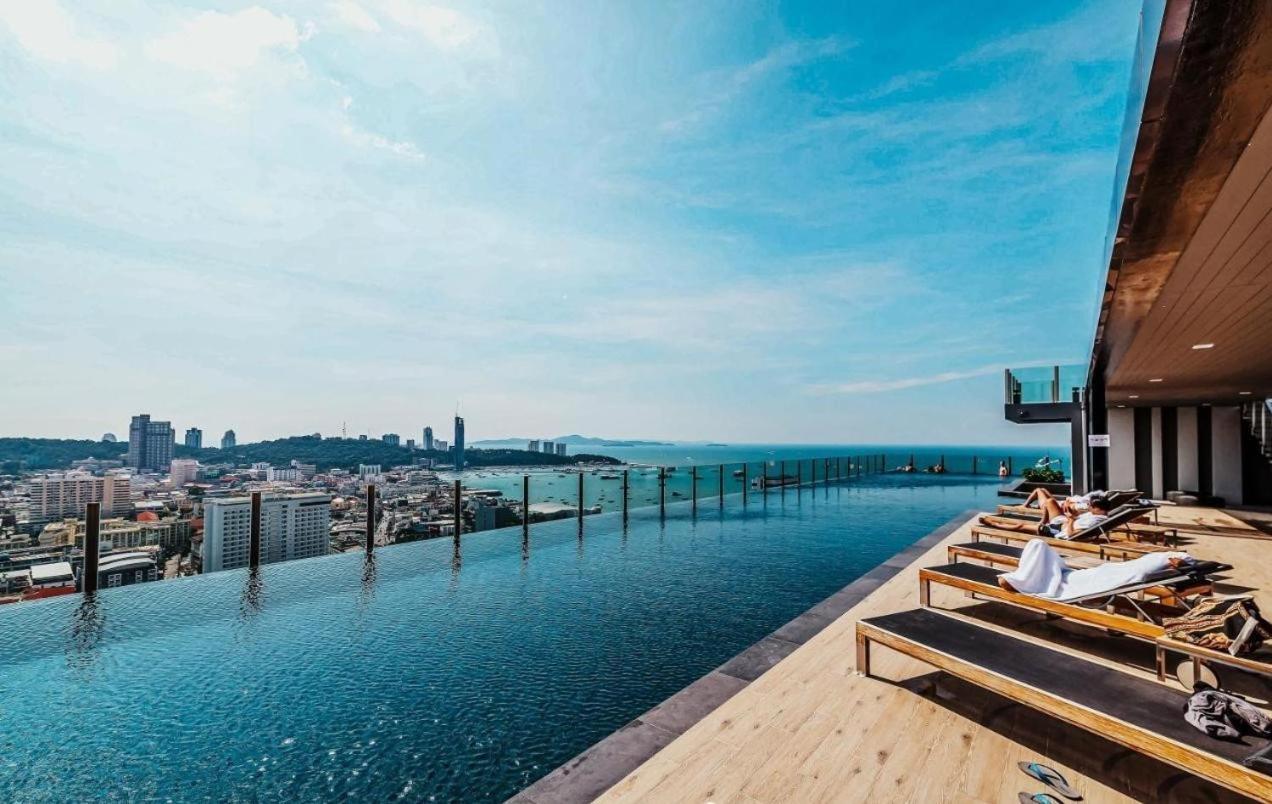 شقة Great Location With Infinity Pool -Central باتايا المظهر الخارجي الصورة