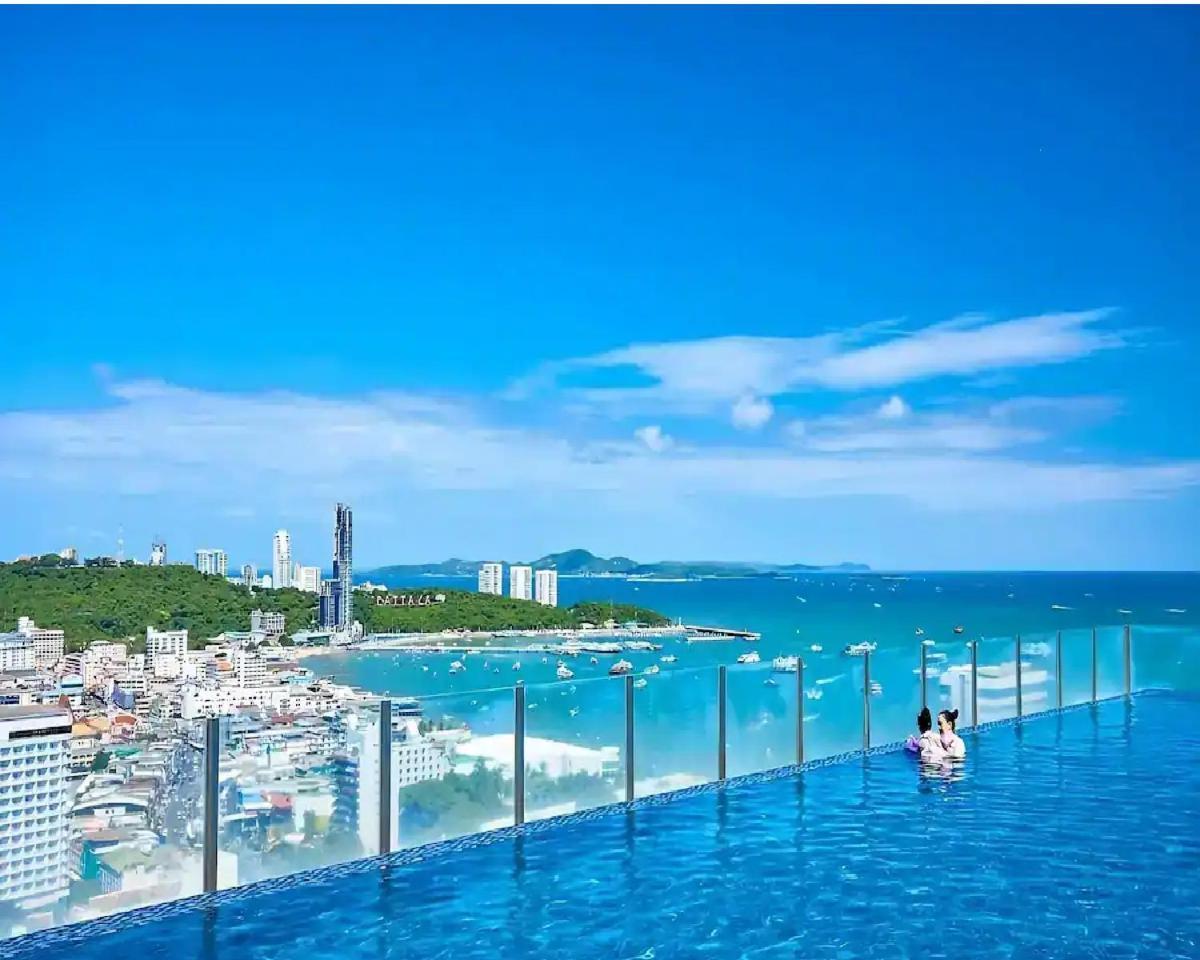 شقة Great Location With Infinity Pool -Central باتايا المظهر الخارجي الصورة